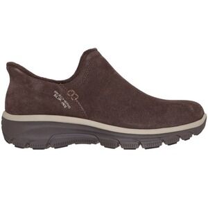 Sketchers Women Skechers Slip-ins Relaxed Fit Easy Going Modern Hour 2 Brown 8W